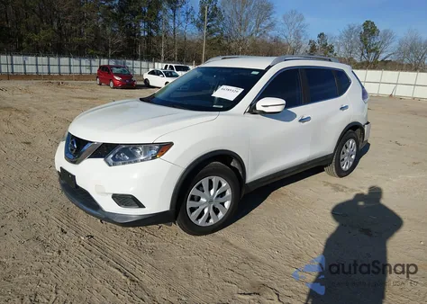 2016 Nissan Rogue S из США, поврежденный, VIN 5N1AT2MN6GC804921